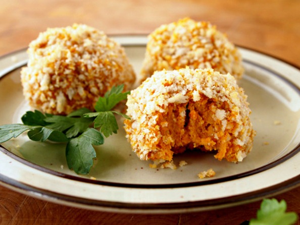 Sweet Potato and Almond Croquettes