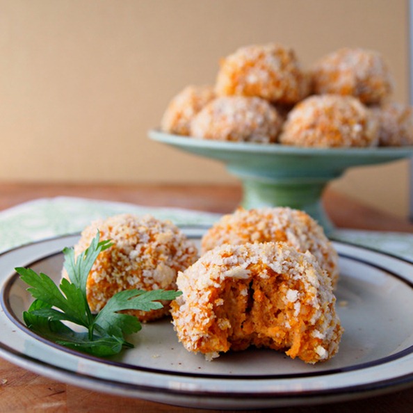 Sweet Potato and Almond Croquettes